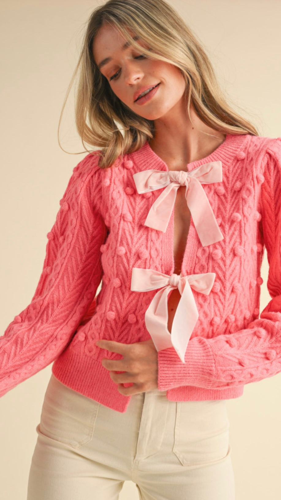 Charmaine Pink Sweater