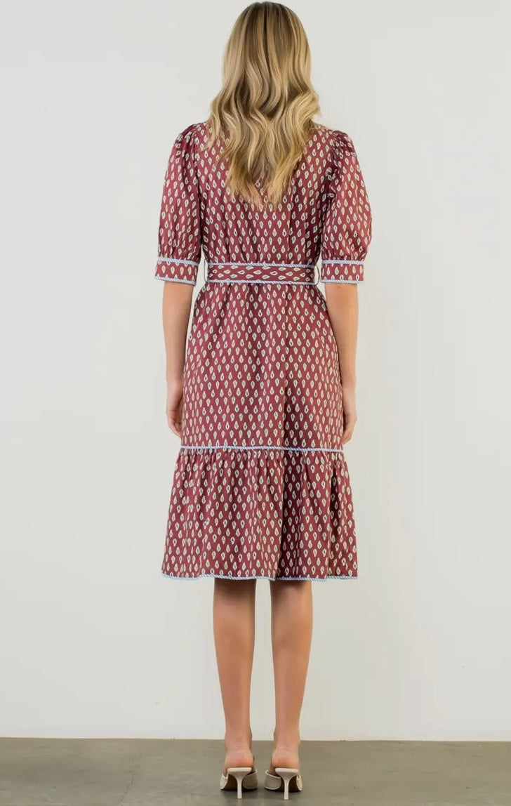 The Darlington THML Button Down Dress