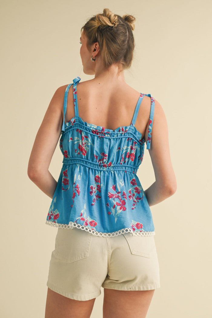 Katherine Ann Tie Top