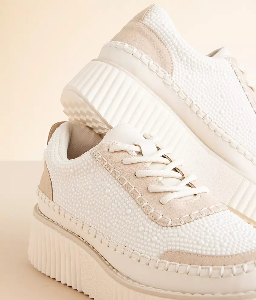 Pierre Dumas Pearl Platform Sneakers - Clearance