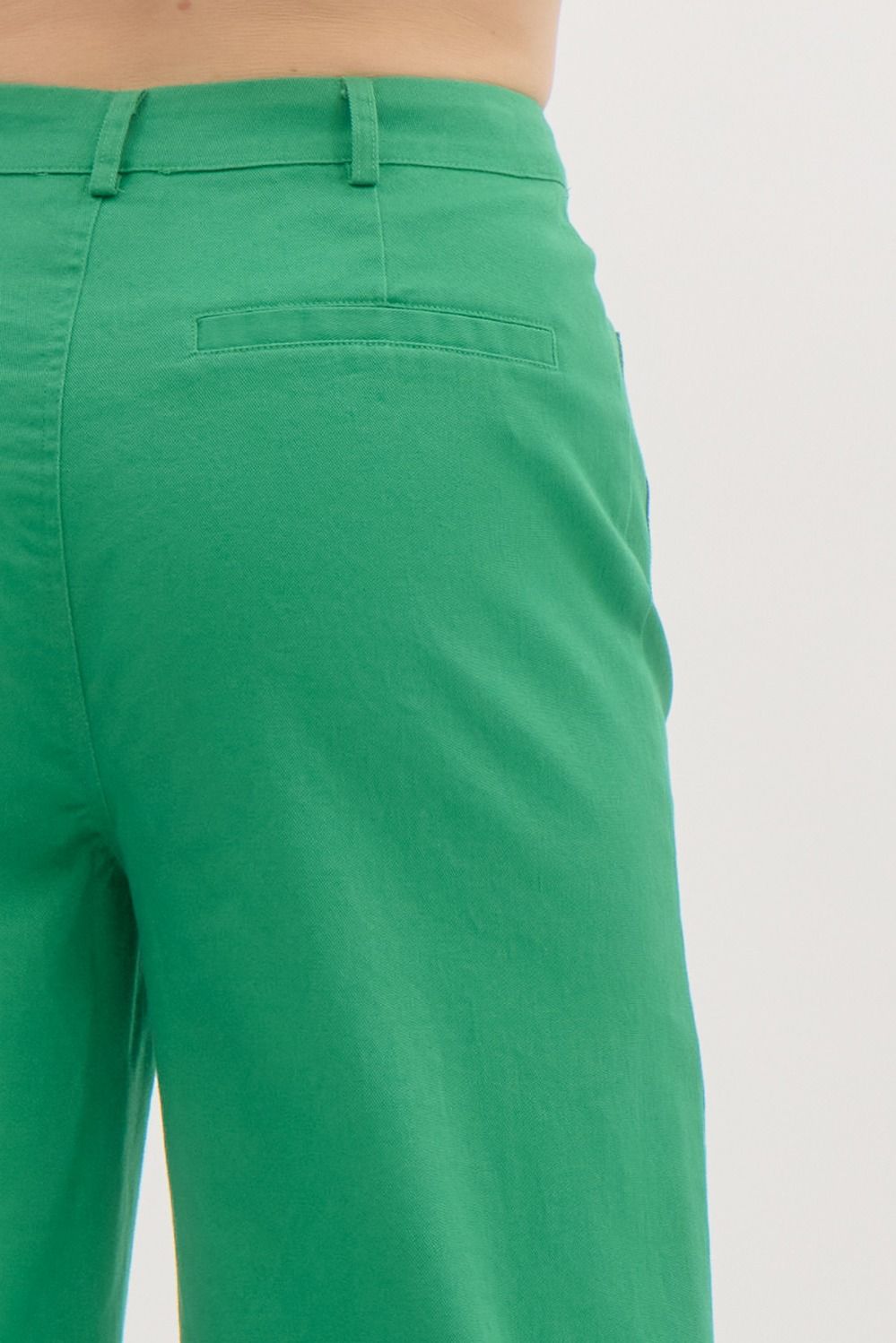 Entro Wide Leg Ankle Length Pants