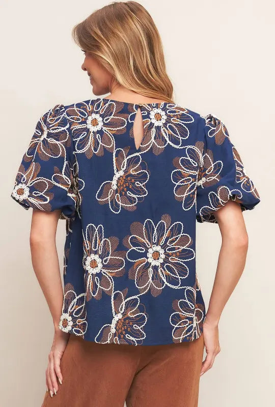 The Emery Embroidered Top