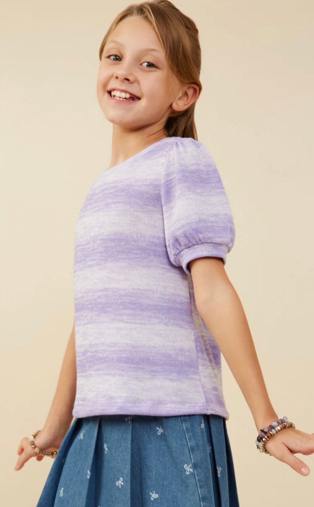Willow Lavender Ombré Top