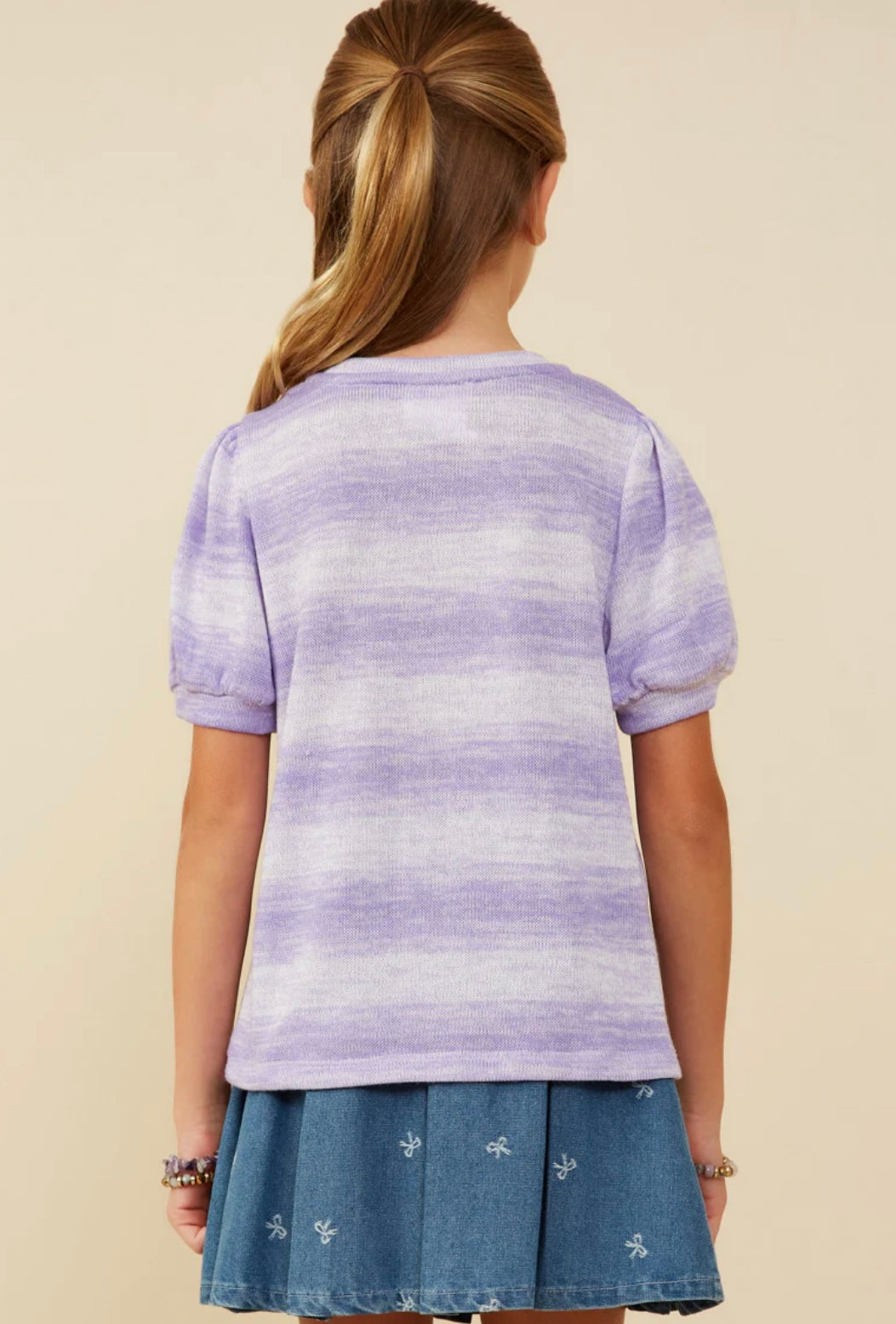 Hayden Girls Lavender Ombré Top