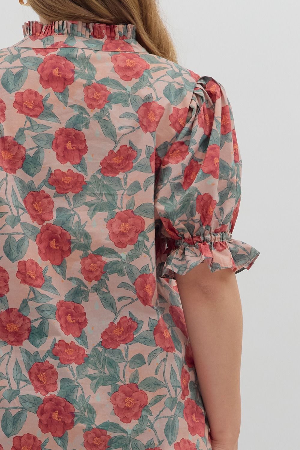 The Aileen Floral Plus Size Top