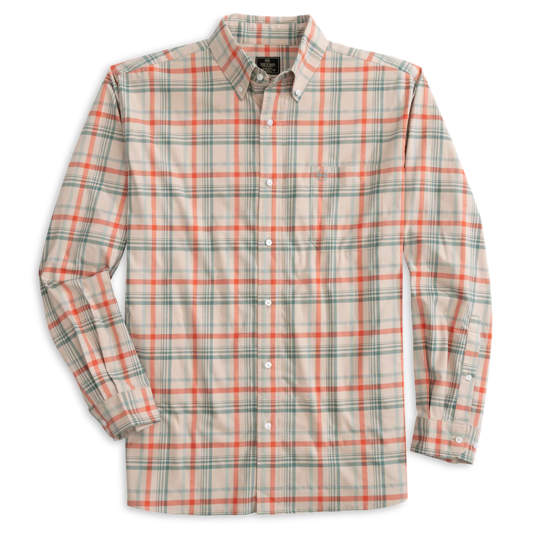 Heybo Whitfield Button Down Dress Shirt - Moonlight
