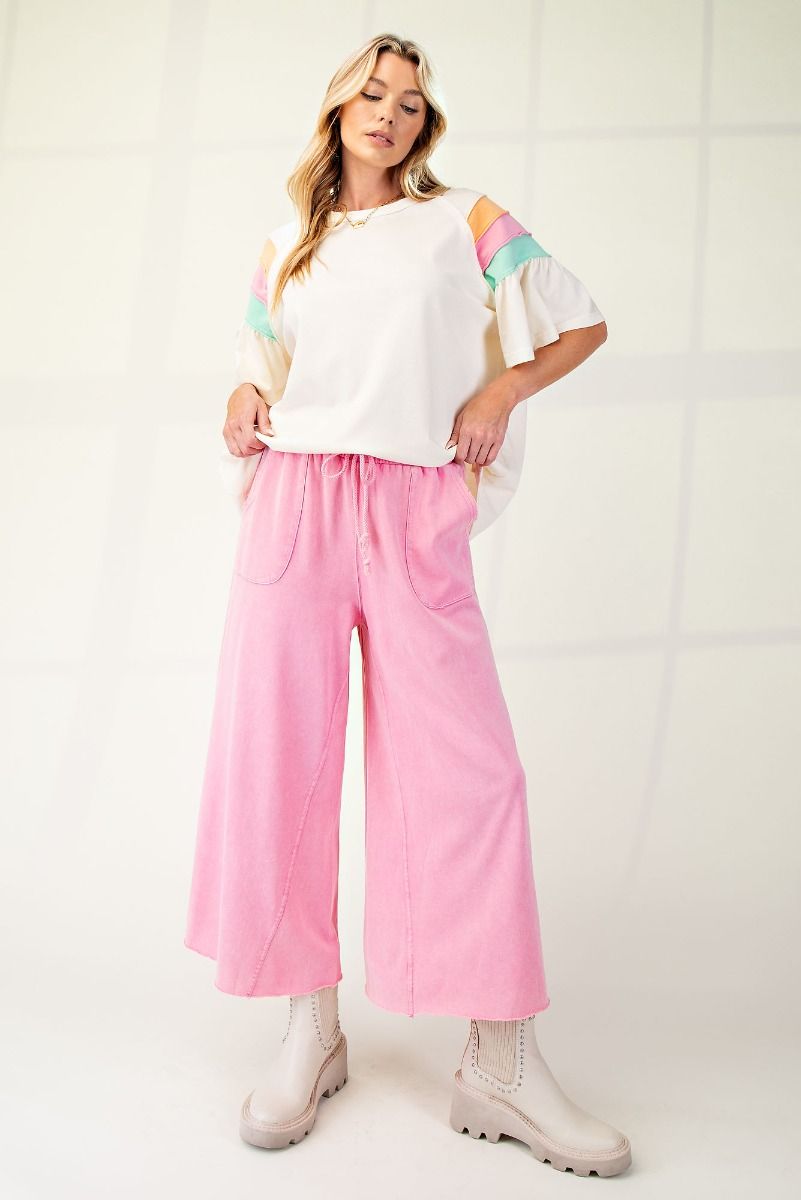 Easel Terry Pants
