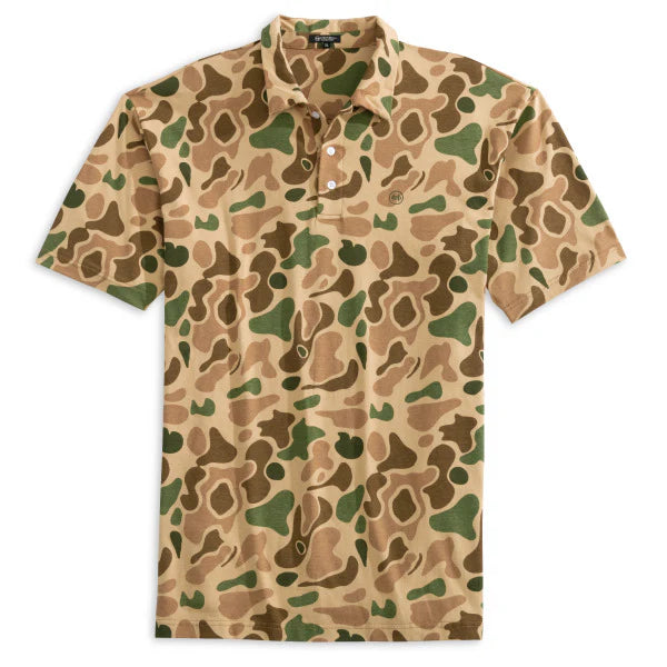 Heybo Traditions Camo Brown Range Polo