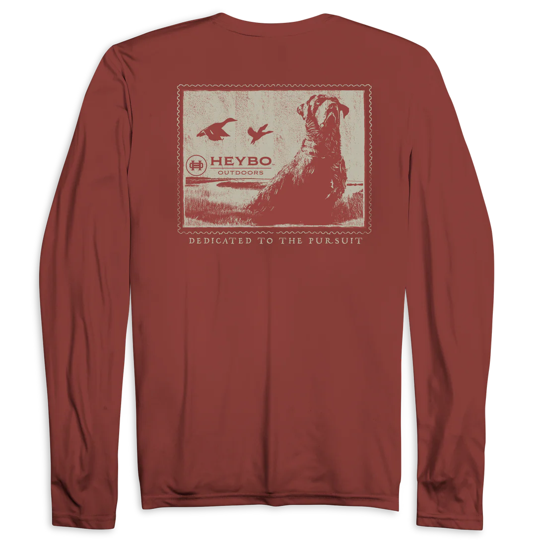 Heybo Weathered Stamp Long Sleeve Tshirt