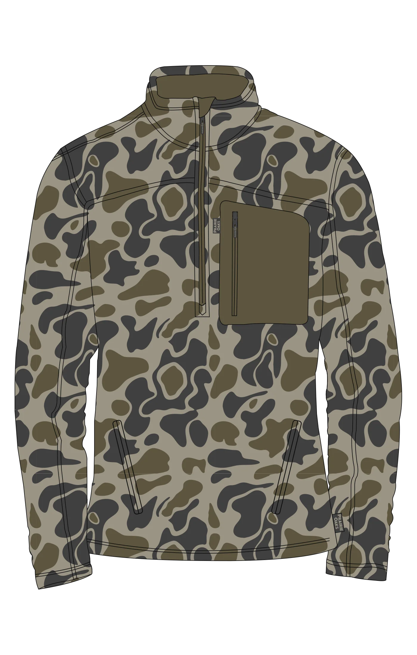 Prairie Oaks Bluff Fleece 1/4 Zip Pullover
