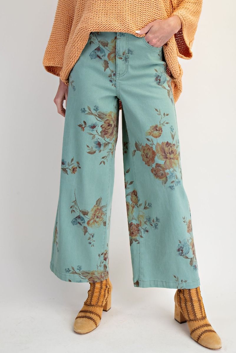 Easel Stretch Washed Twill Plus Sizes Pants