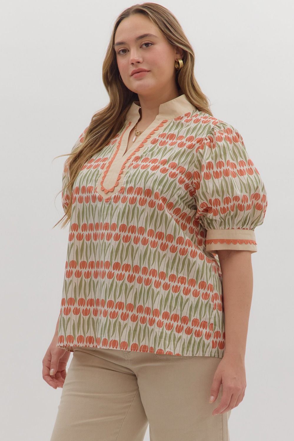 The Davidson Plus Size Top