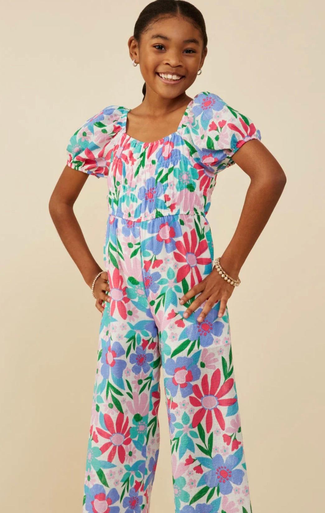 Melanie Floral Jumpsuit