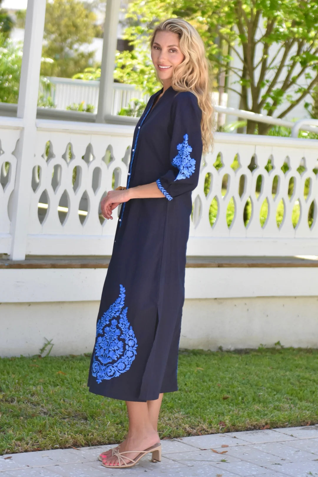 The Just Darviny Mykonos Dress (***See Size Availability Under Description***)
