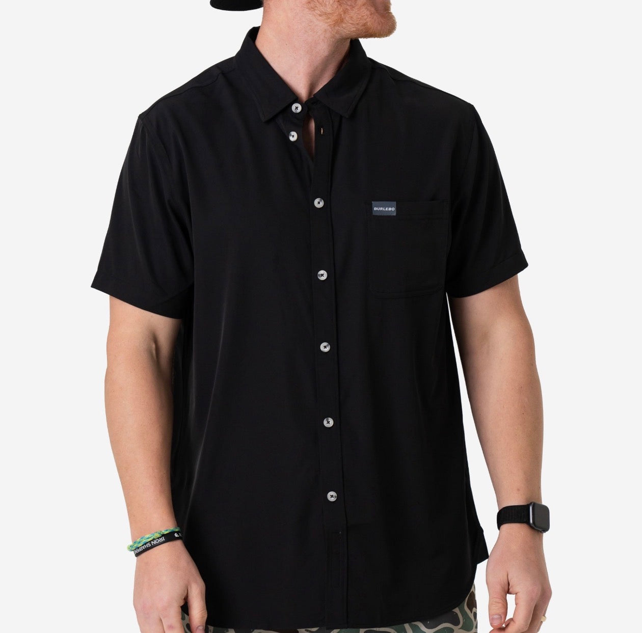 Burlebo Performance Button Down Shirt