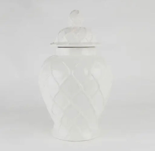 8 Oak Lane Extra Large Textured Ginger Jar