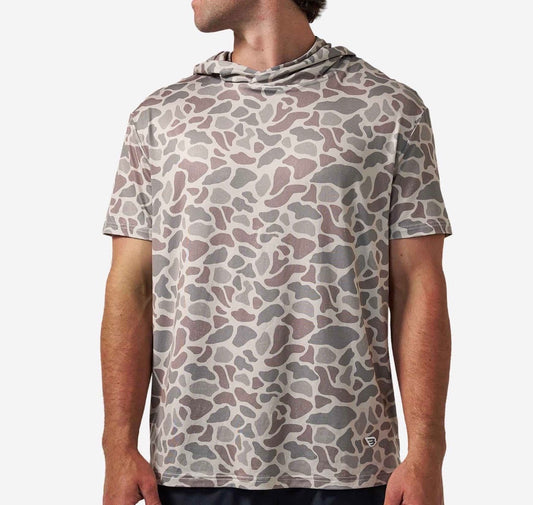 Burlebo Short Sleeve Performance Hoodie