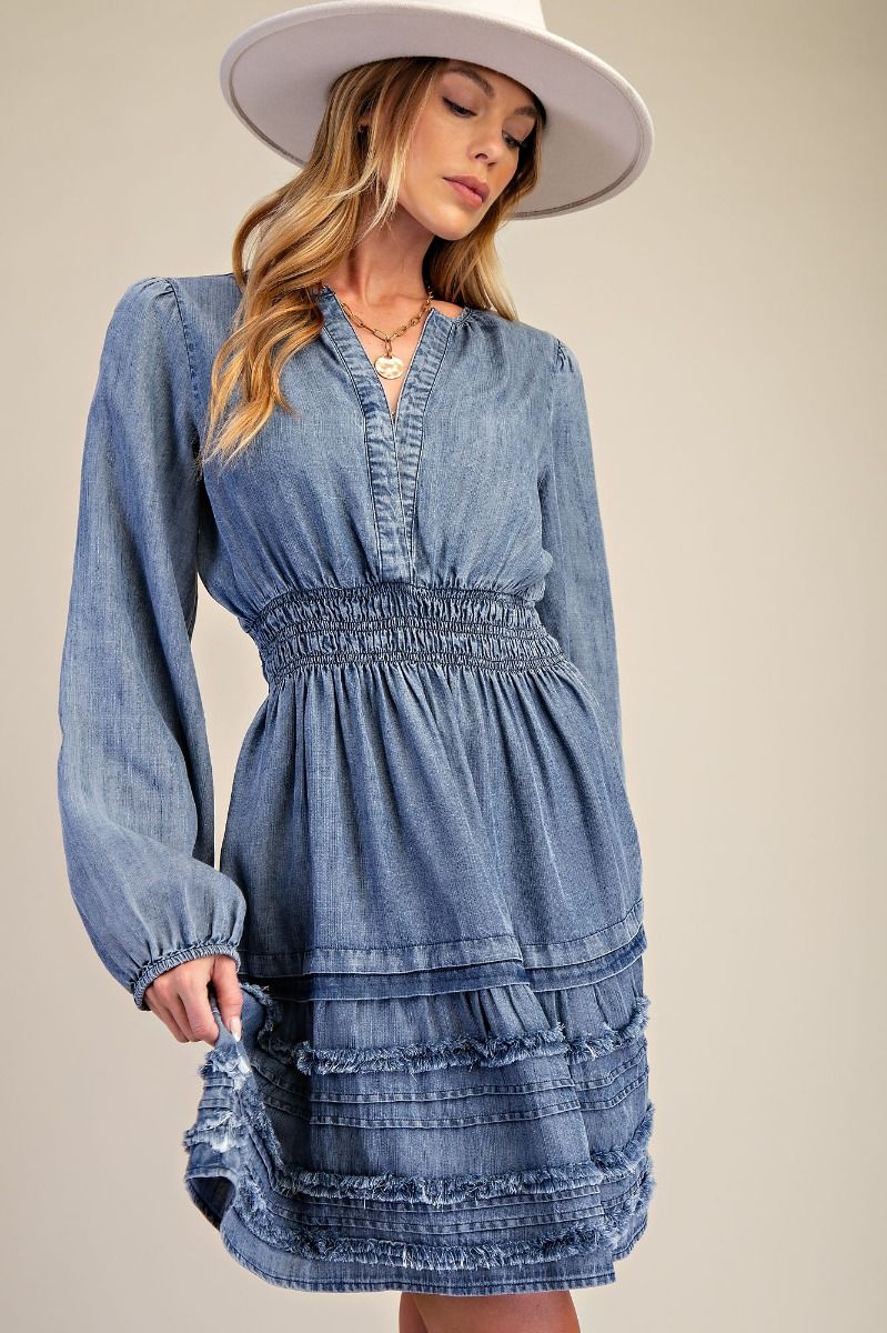 The Gretchen Denim Dress