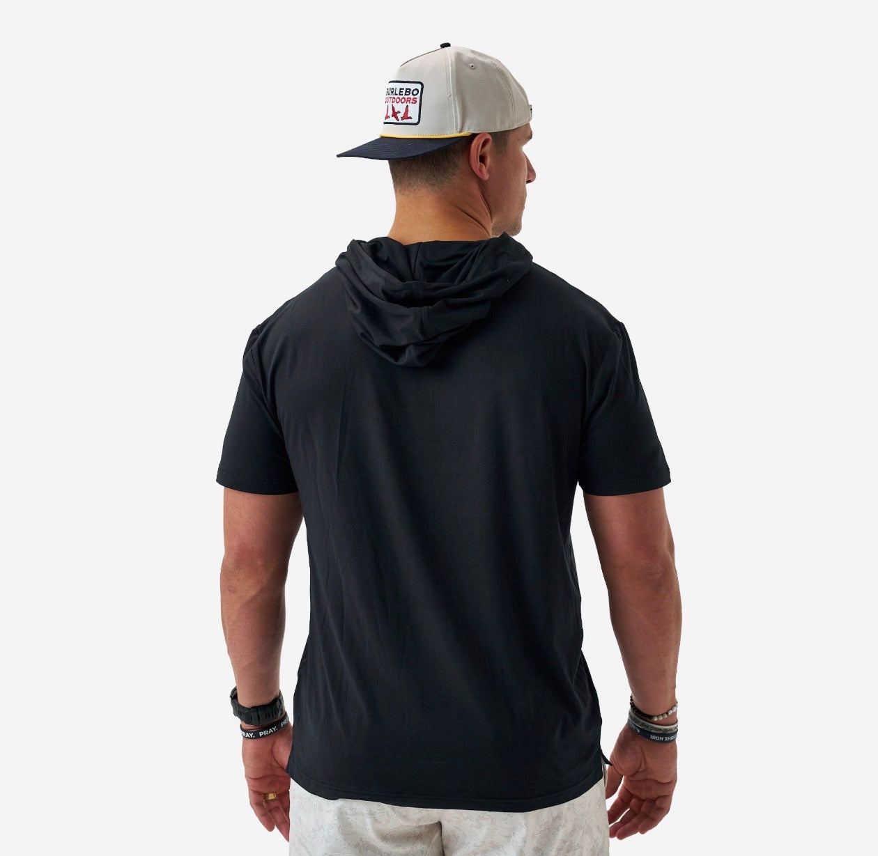 Burlebo Short Sleeve Performance Hoodie