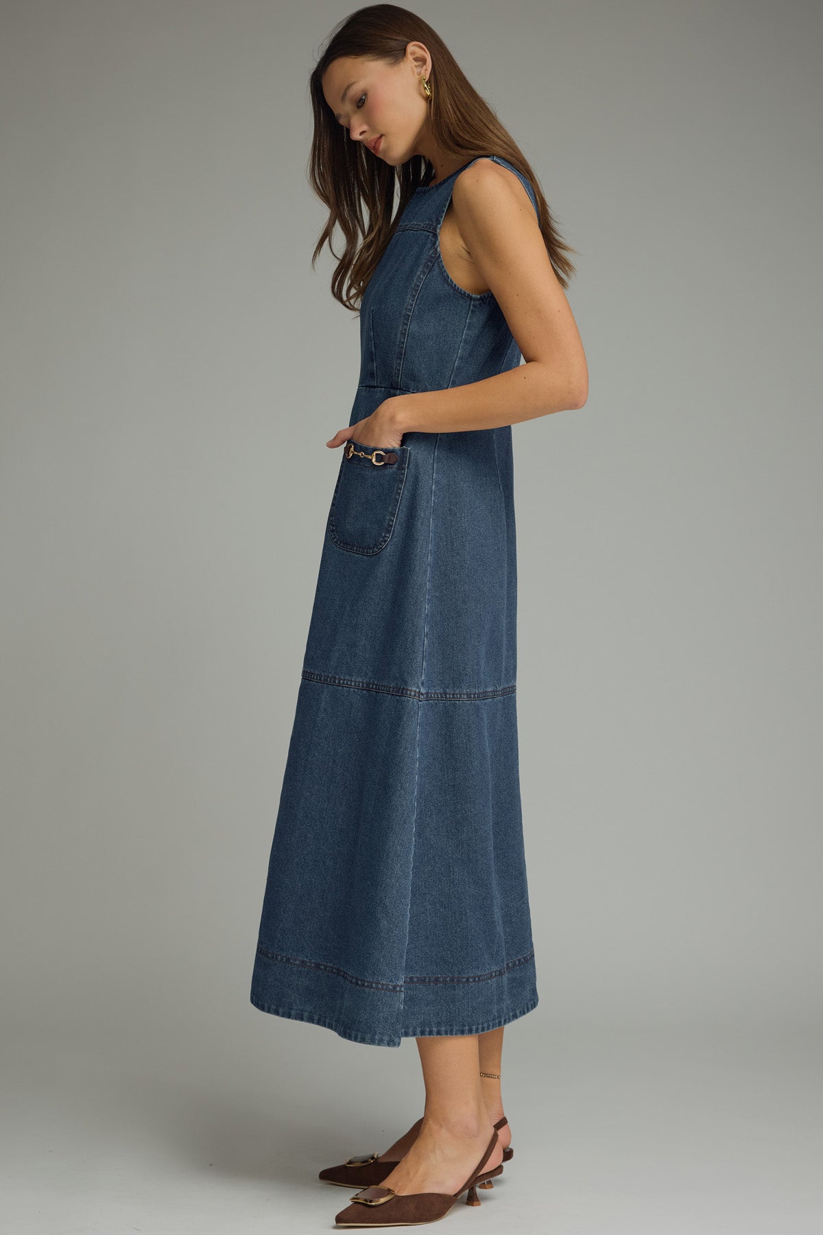 The Rhonda Denim Dress