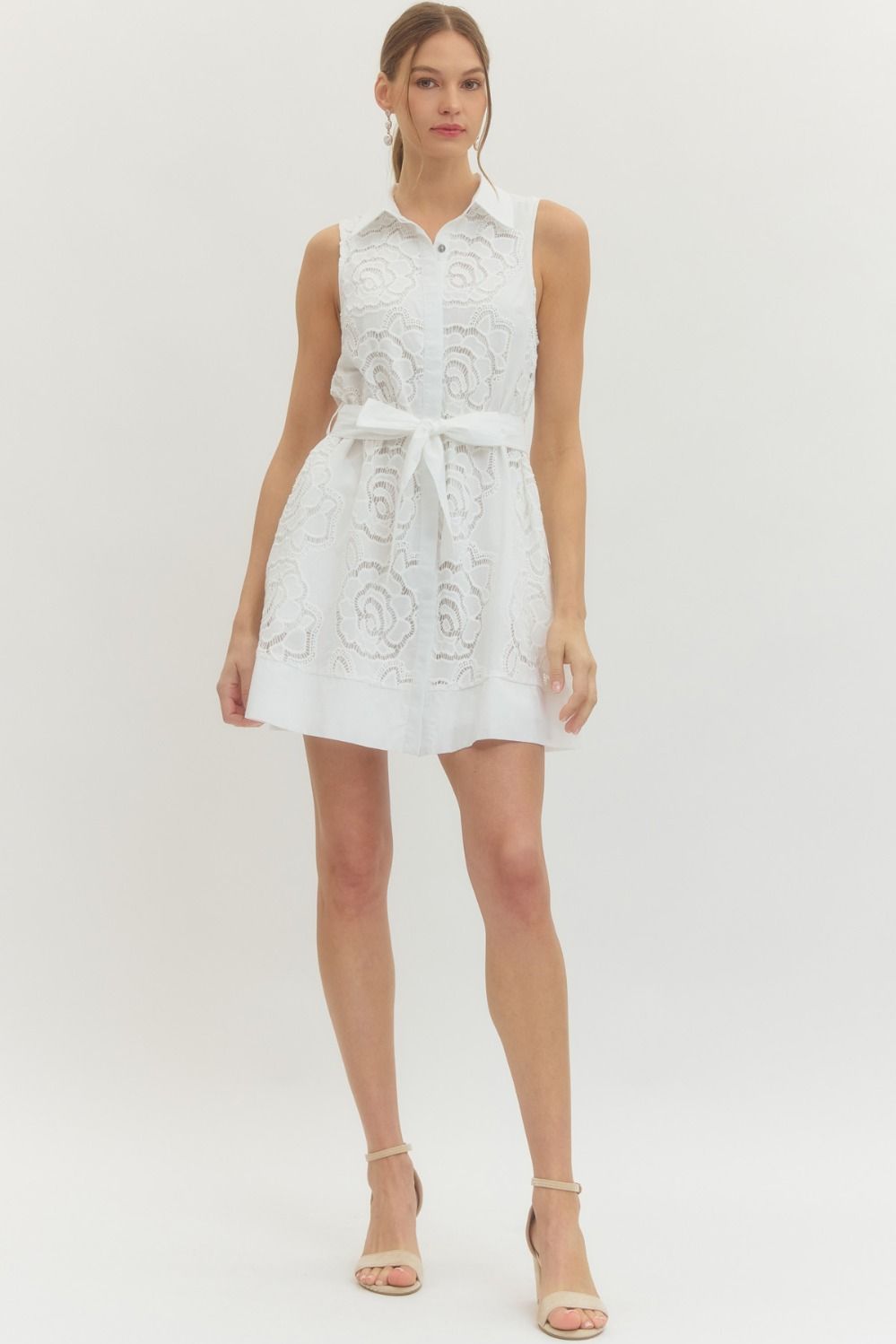 The Harrison Floral Lace Dress