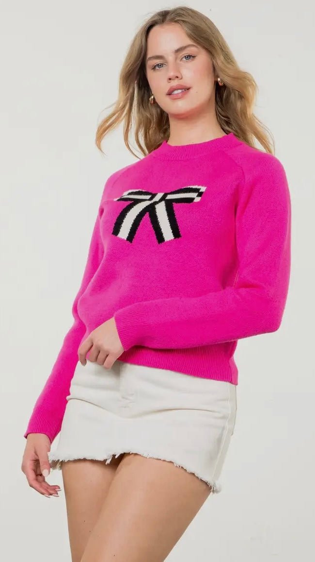 Maryann Bow Sweater