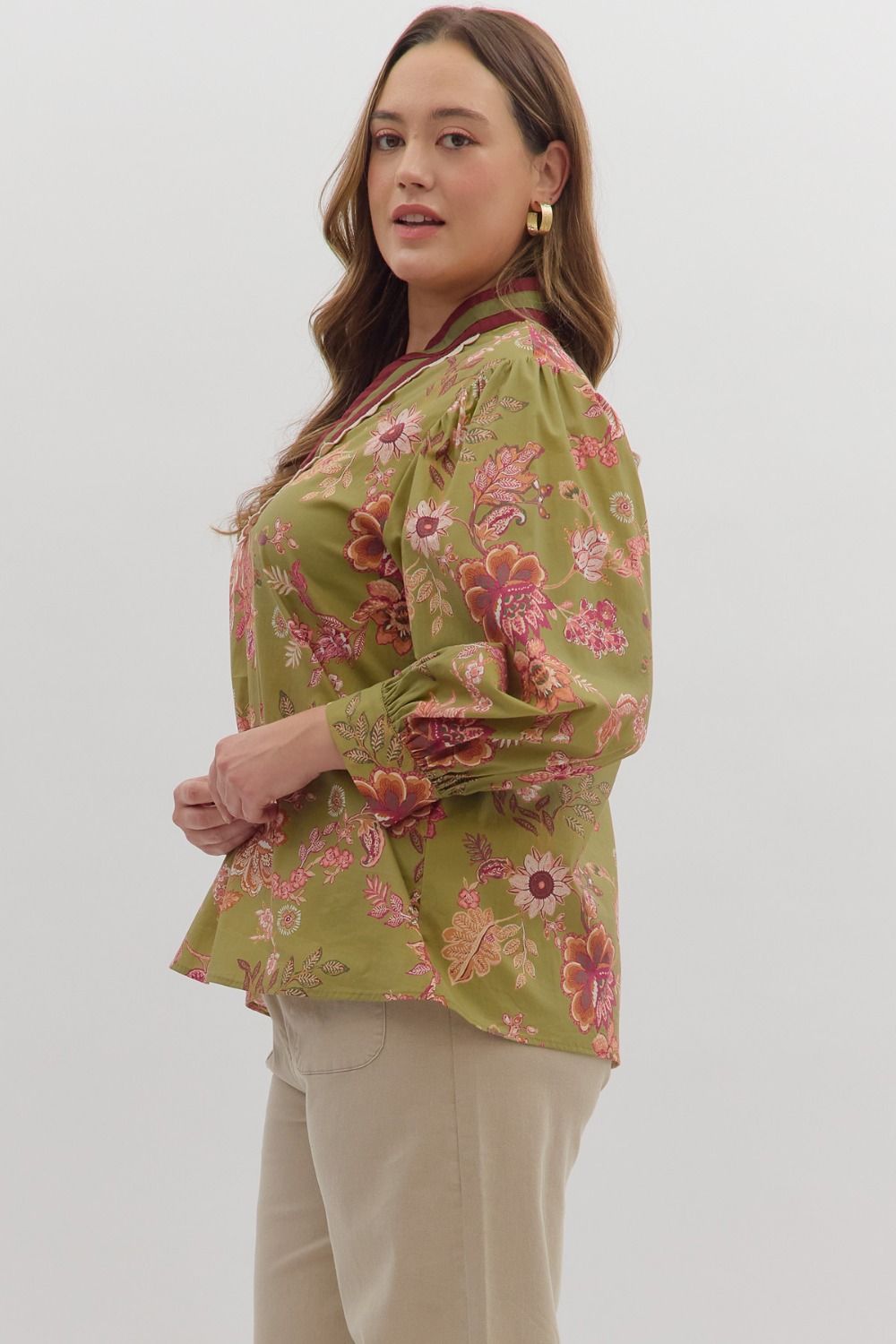 The Lexington Plus Size Top -Clearance
