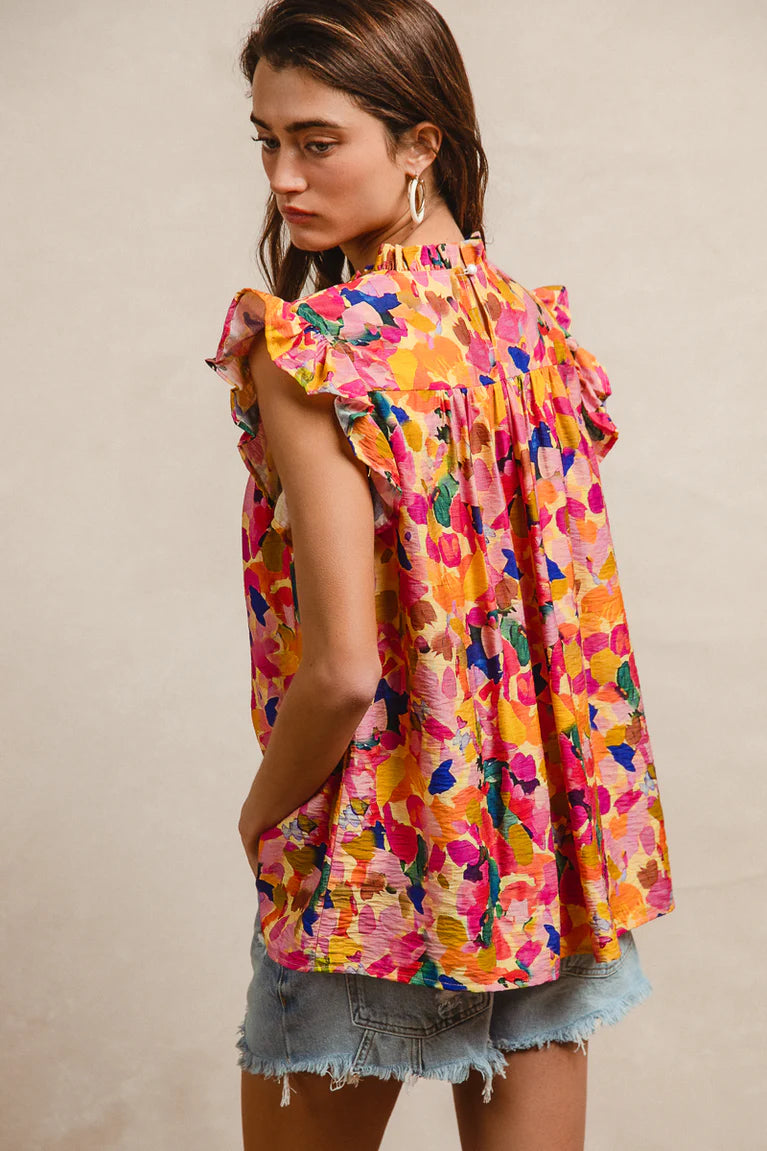 Mallory Floral Top