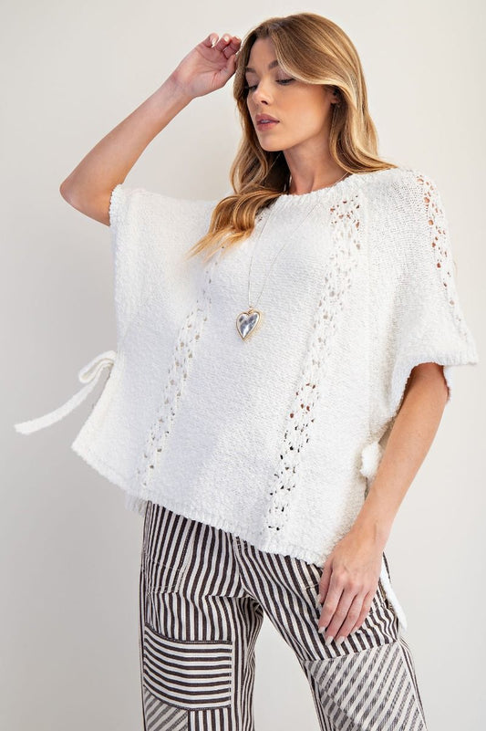 The Carmichael Side Tie Sweater