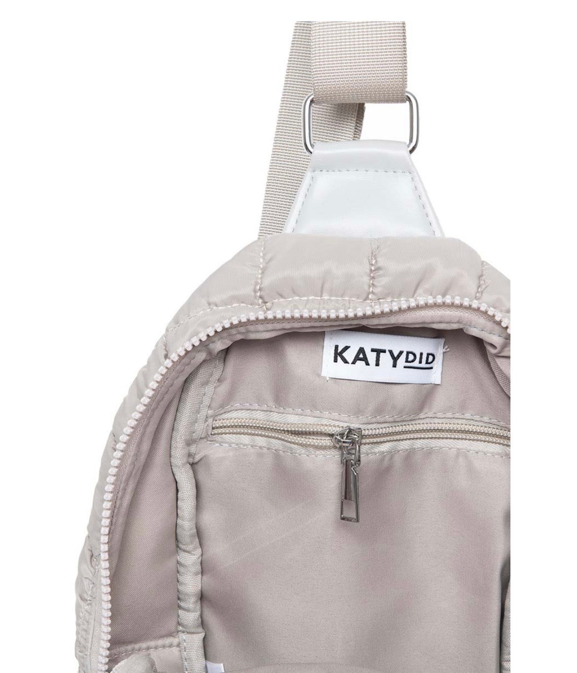 Katydid Quilted Sling Backpack Bag