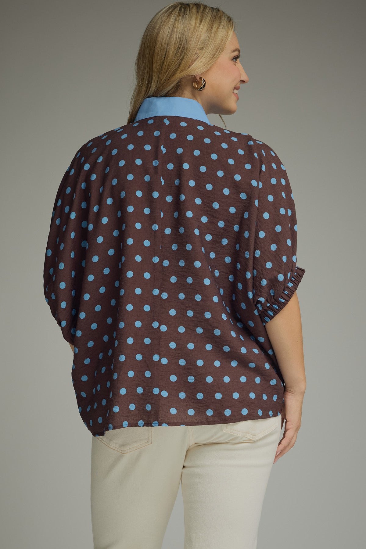 The Darius Brown Plus Size Top