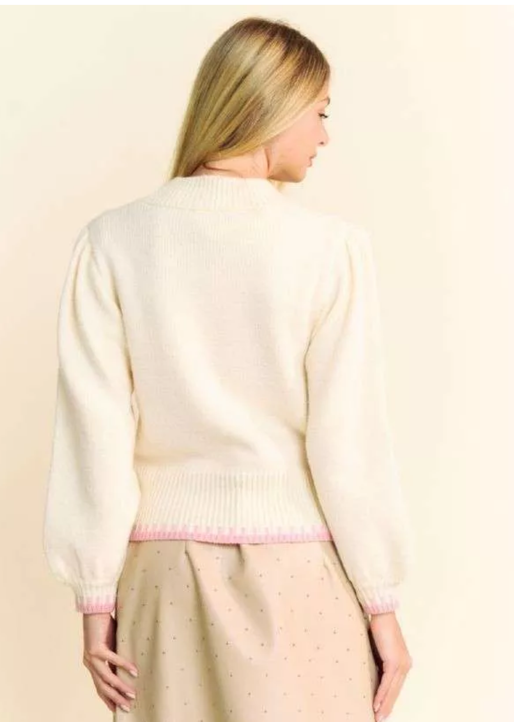 Wilma Flower Patch Sweater