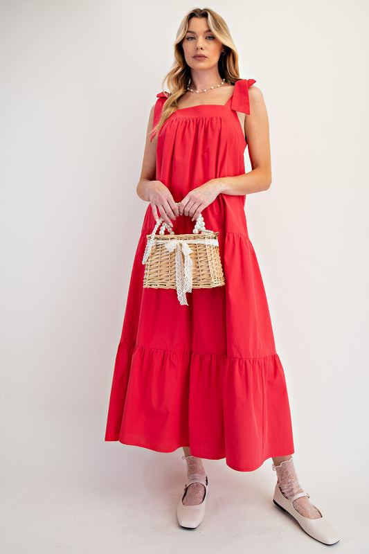 Maverick Red Sundress