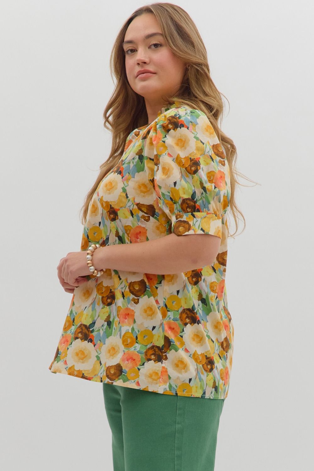 The Samson Floral Plus Size Top