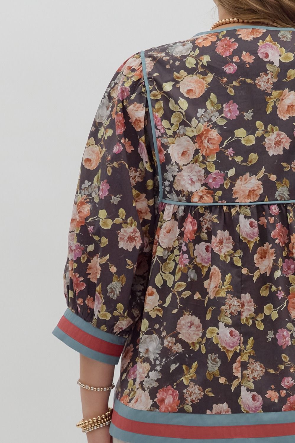 The Murphy Chocolate Top (Plus Size Also Available)