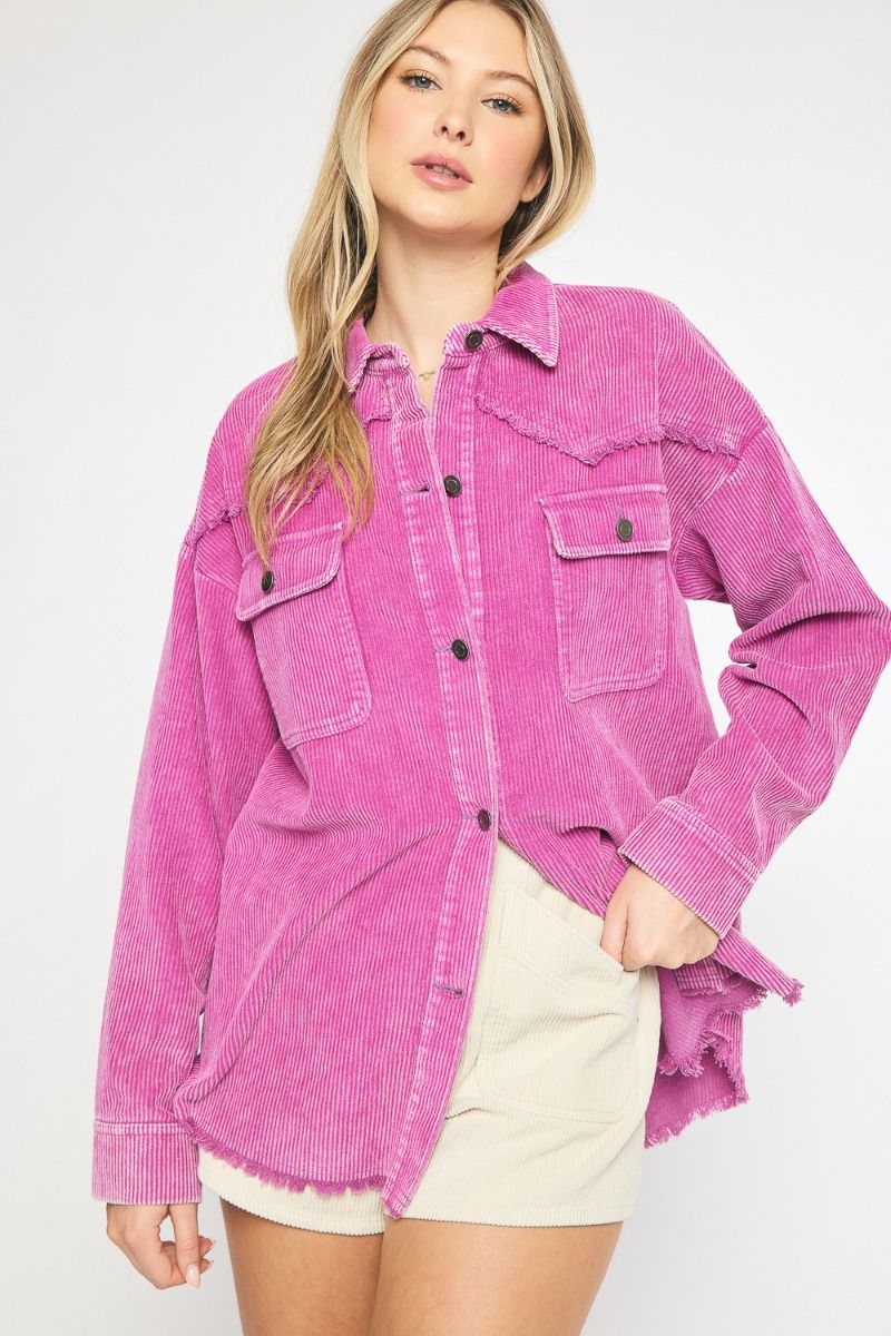 The Nantucket Corduroy Shacket