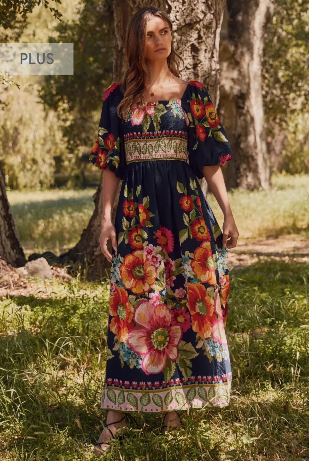 The Carlton Plus Size Maxi Dress