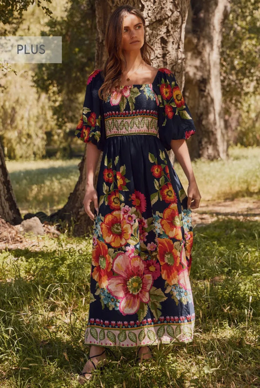 The Carlton Plus Size Maxi Dress