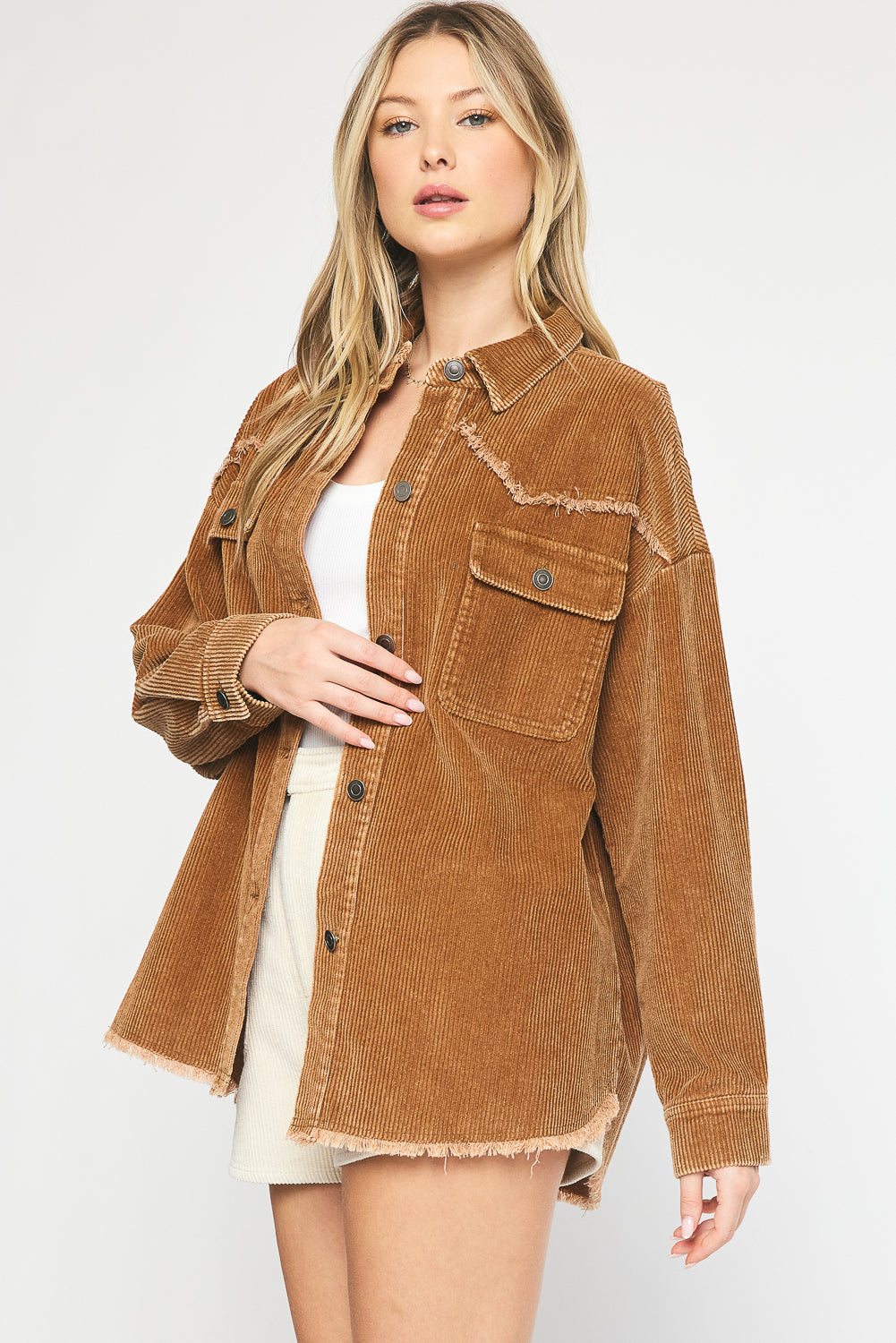 The Nantucket Corduroy Shacket