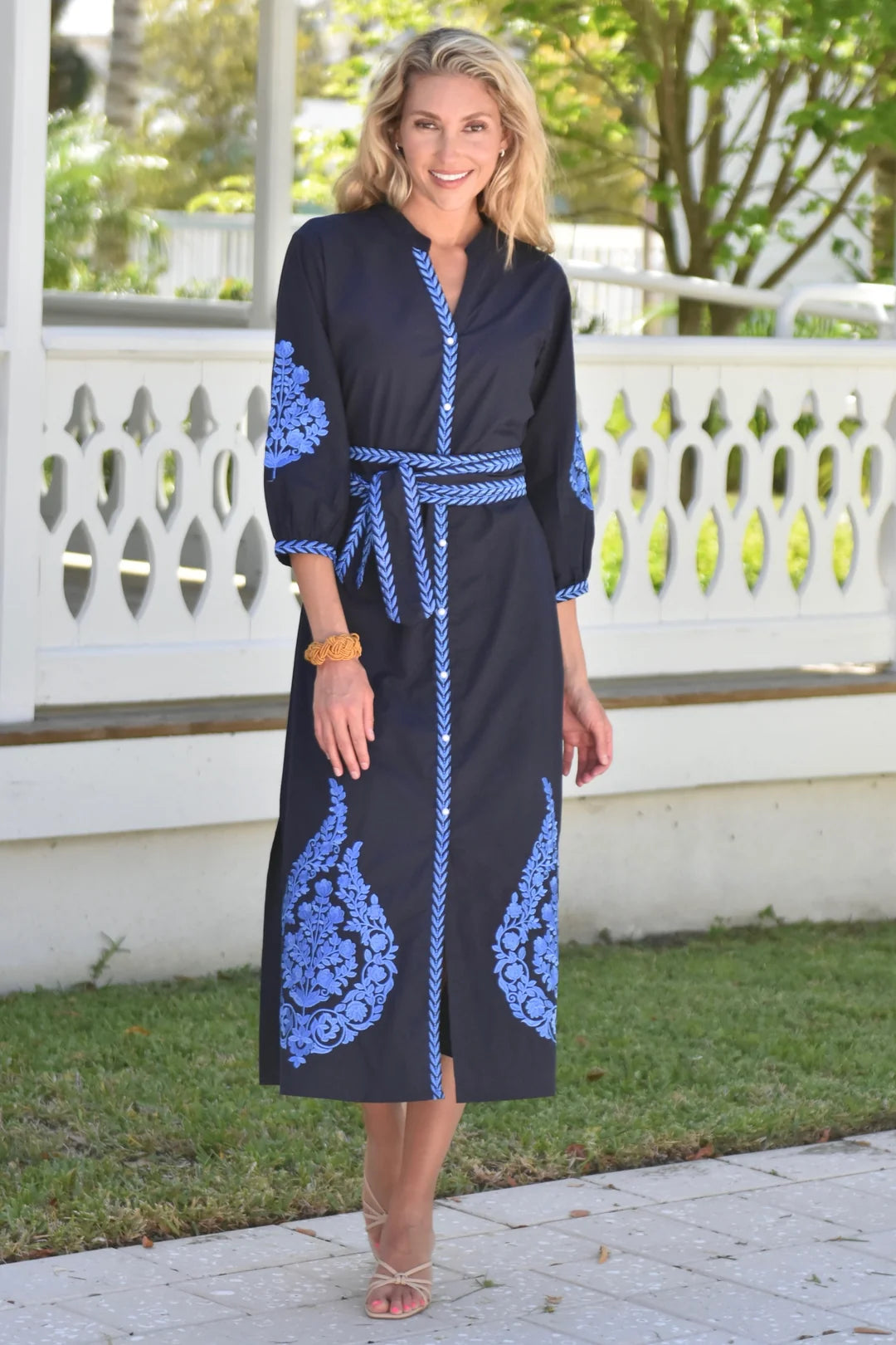The Just Darviny Mykonos Dress (***See Size Availability Under Description***)