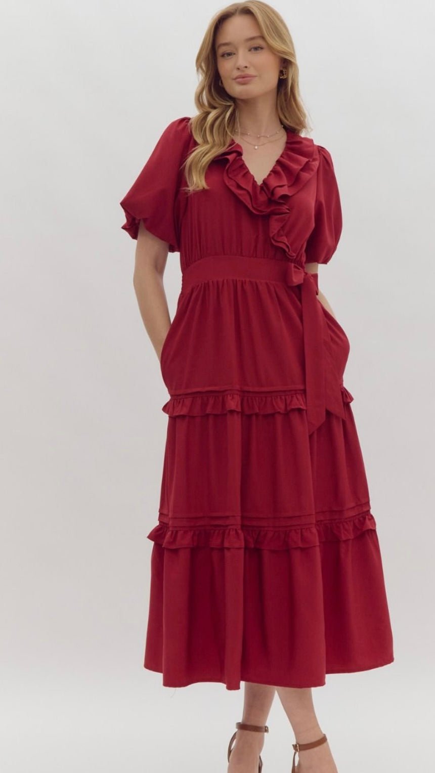 Scarlet Maxi Dress