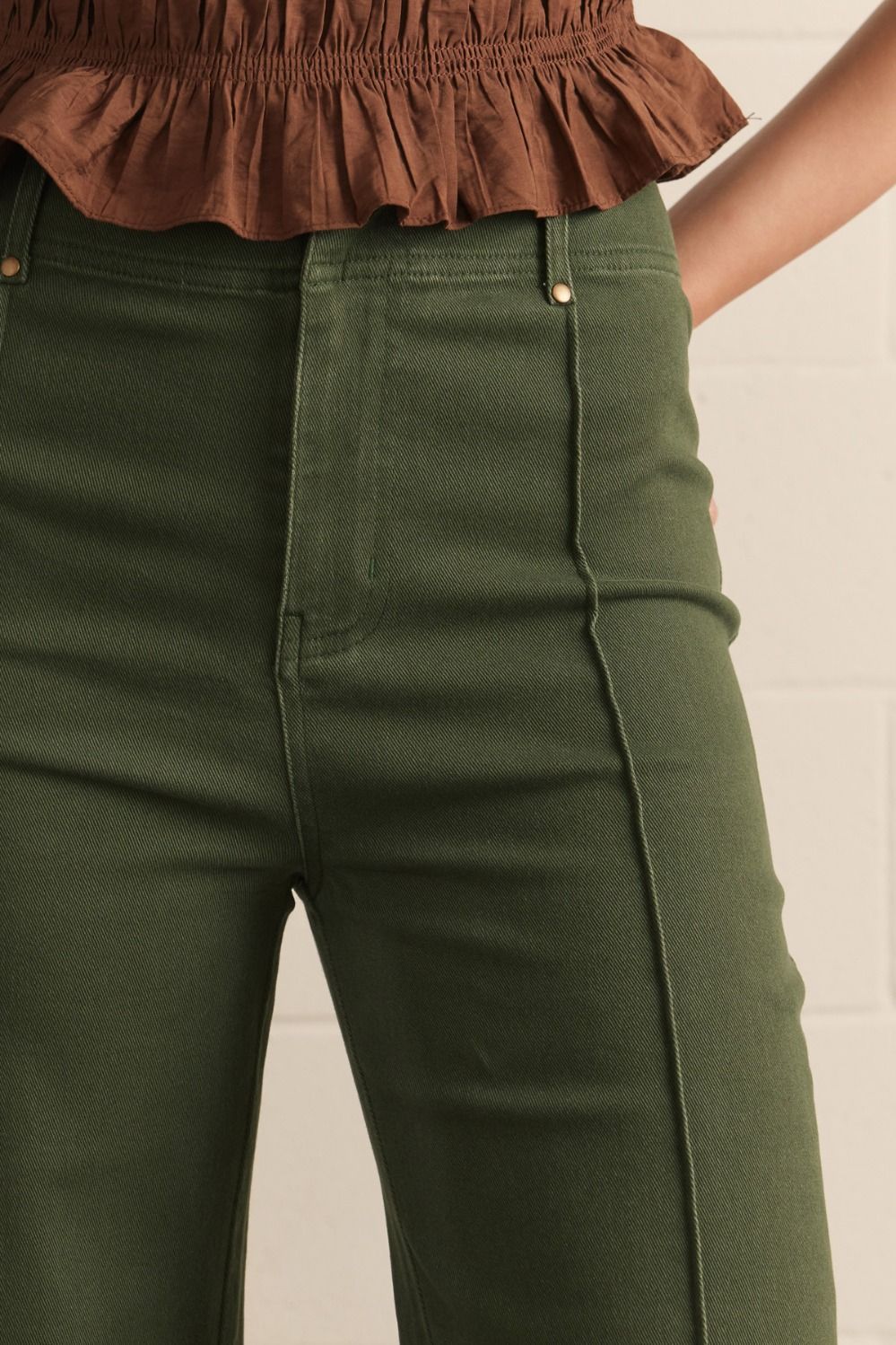 Entro Front Seam Pants