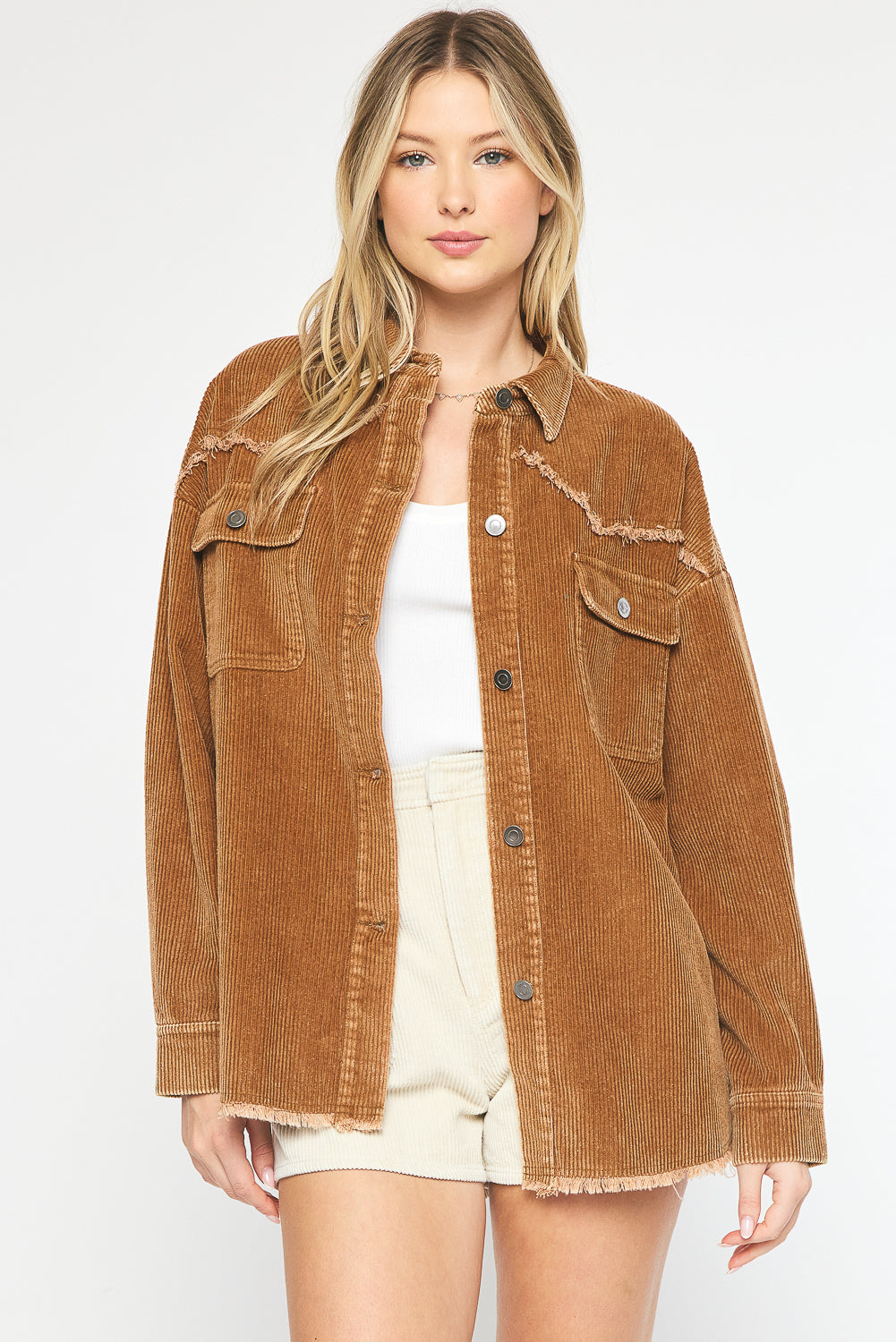 The Nantucket Corduroy Shacket