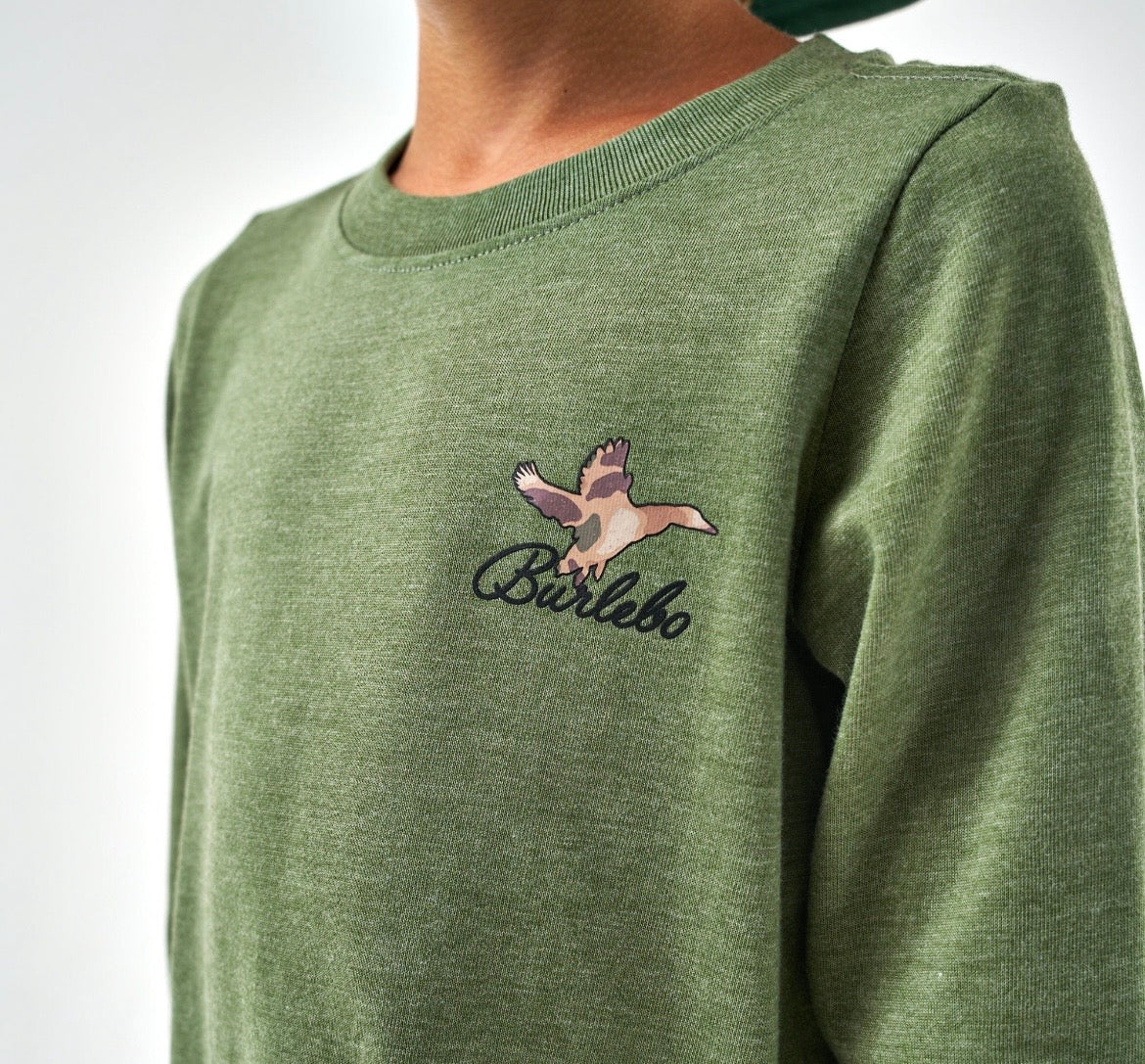 Burlebo Ducks Flying In Youth Long Sleeve Tshirt