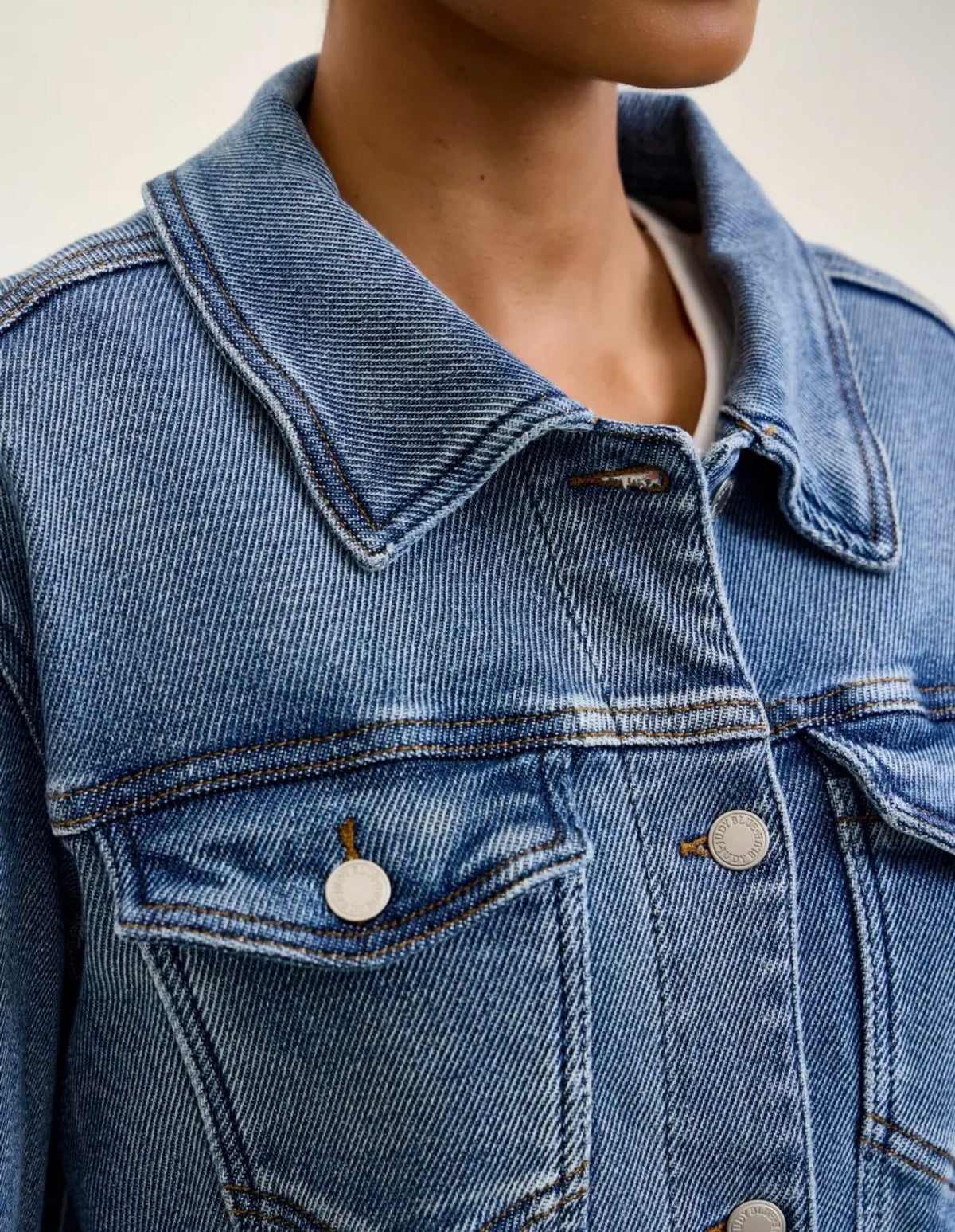 Judy Blue Cicly Trucker Denim Jacket