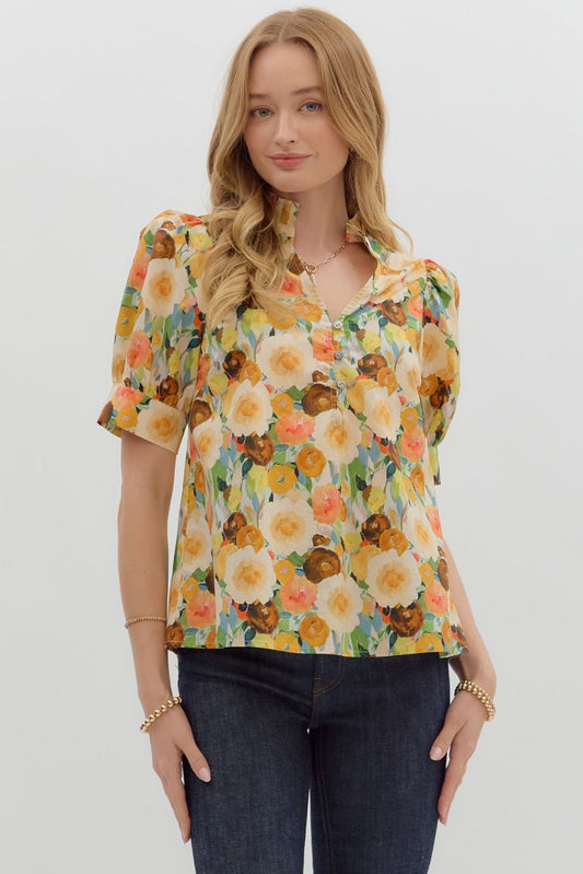 Samson Floral Top