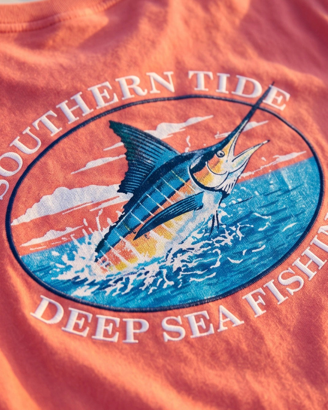 Southern Tide Marlin Deep Sea Fishing Tshirt