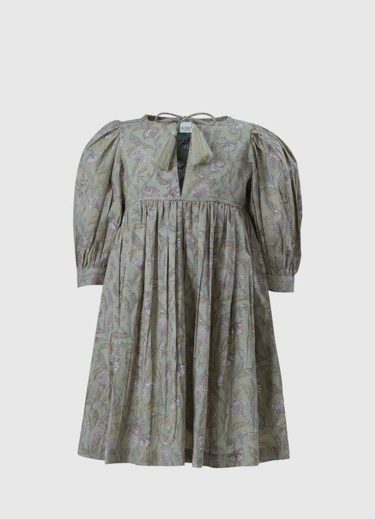 Girls and Tween Yo Baby Sage Green Dress