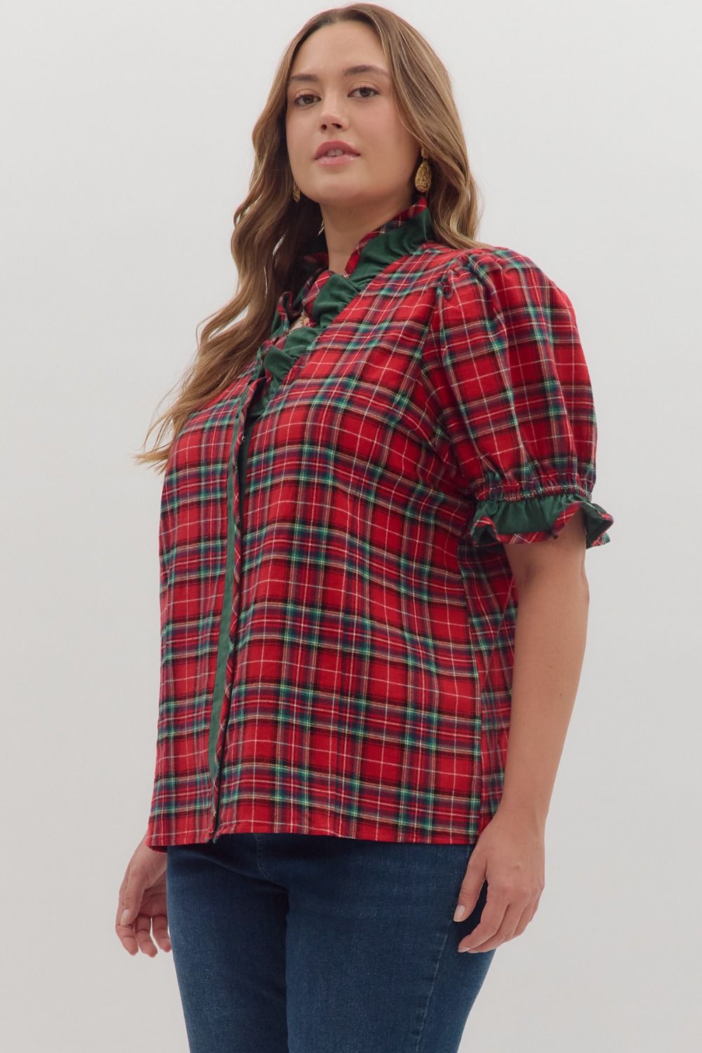 The Kris Kringle Plus Size Top