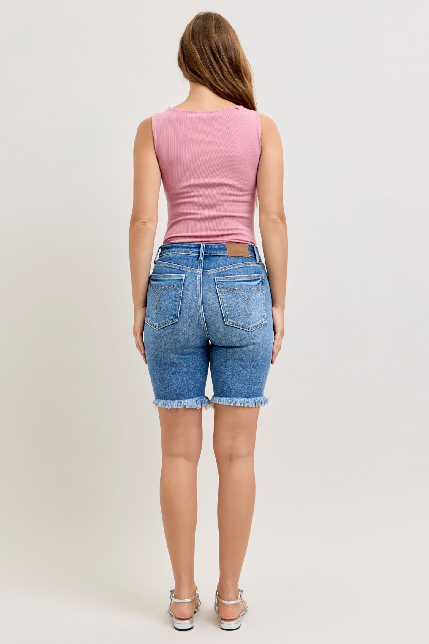 Judy Blue High Waist Bermuda Shorts
